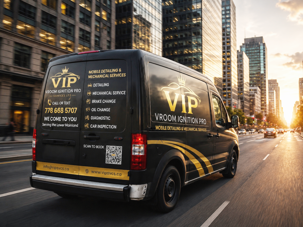 VIP Vroom Ignition Pro vehicle wrap by Bridge Creative Studio