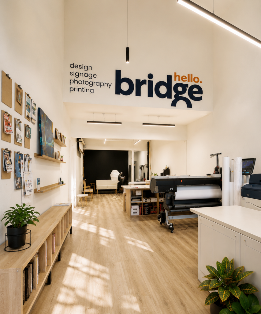 Inside Bridge Creative Studio's Langley, BC design studio