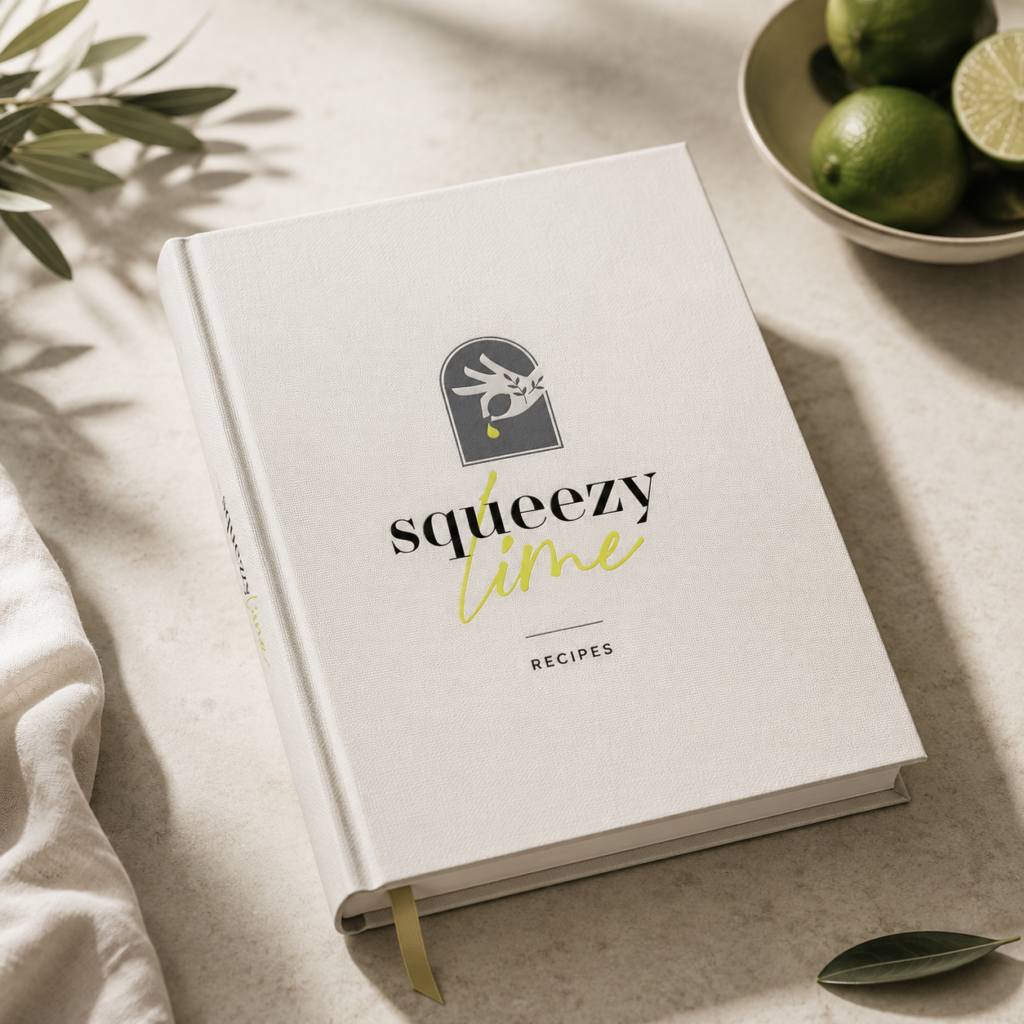 Squeezy Lime brand book design by Bridge Creative Studio